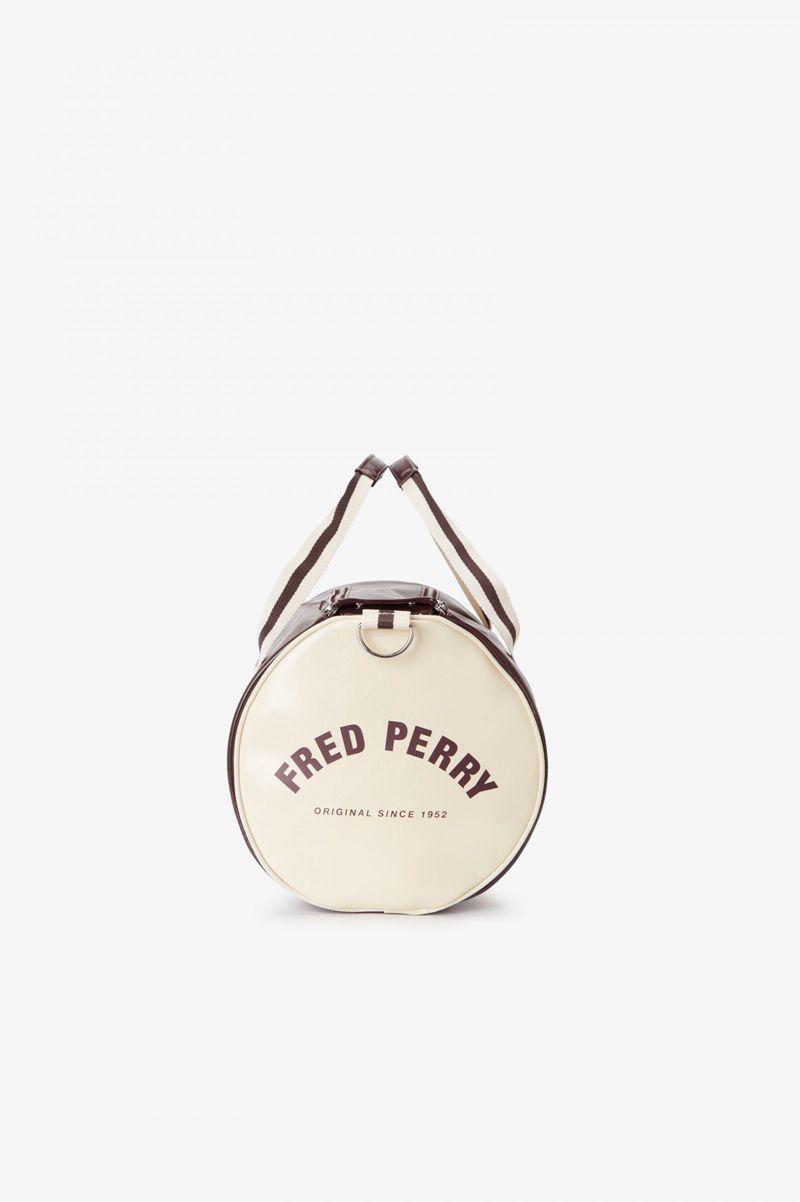 Red Fred Perry Classic Barrel Women's Bags | PH 1807PJJQ